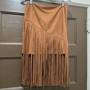Vintage Tassel Cowgirl Skirt